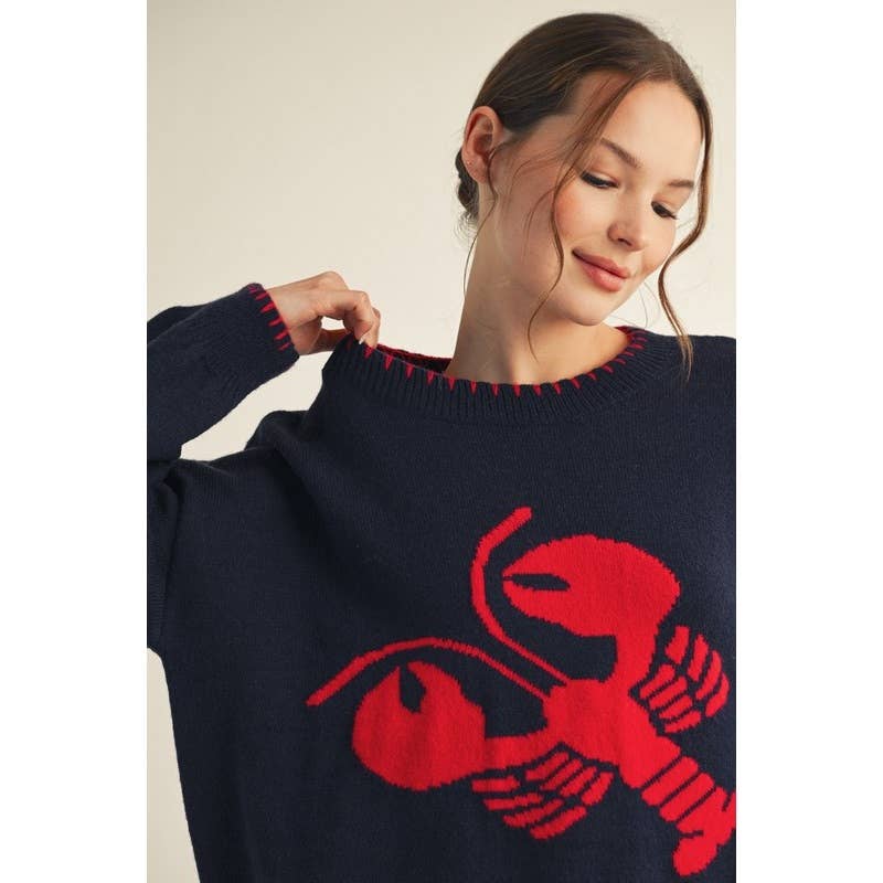 HARBOR KNIT LOBSTER SWEATER