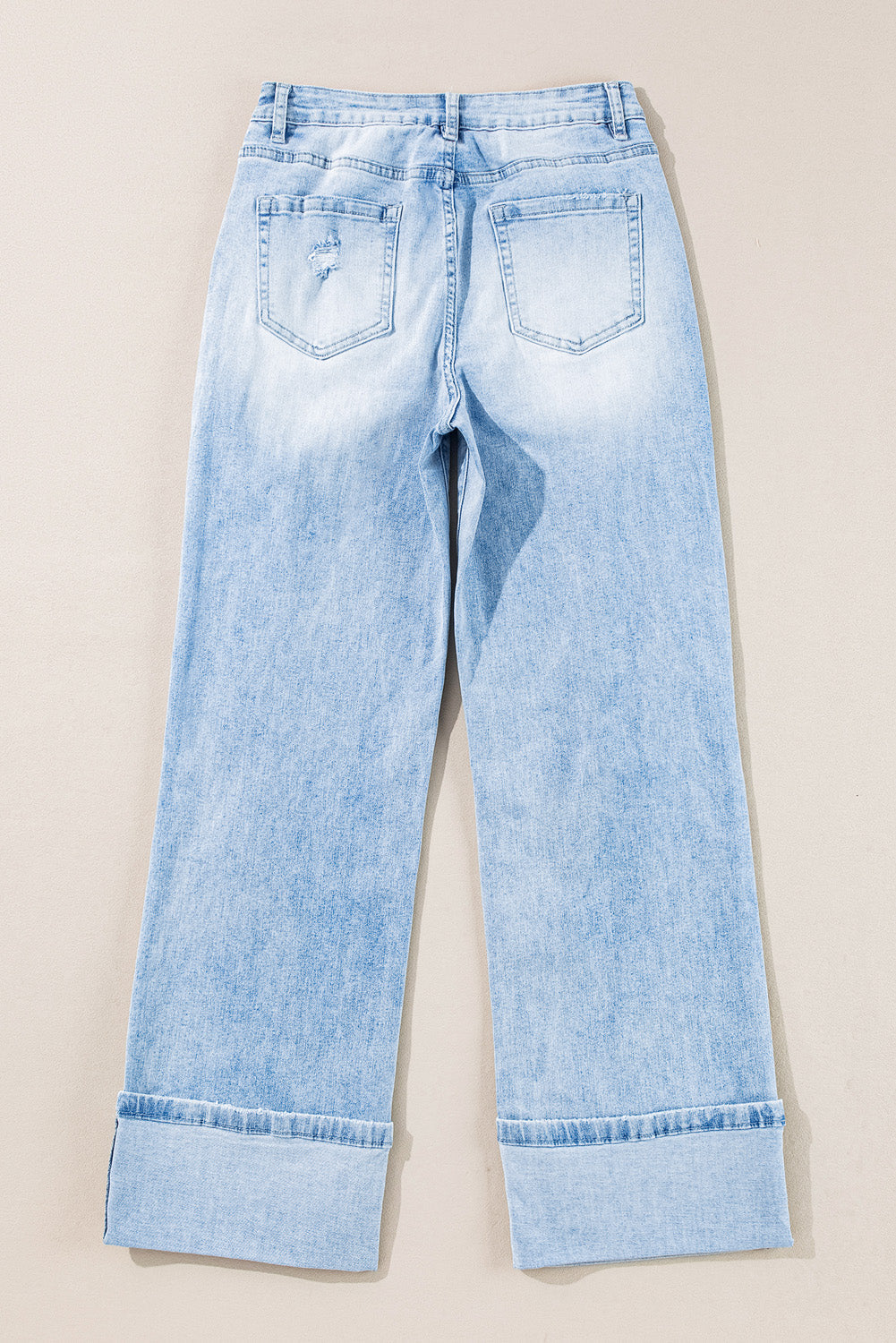 Distressed Light Wash Jeans RTS