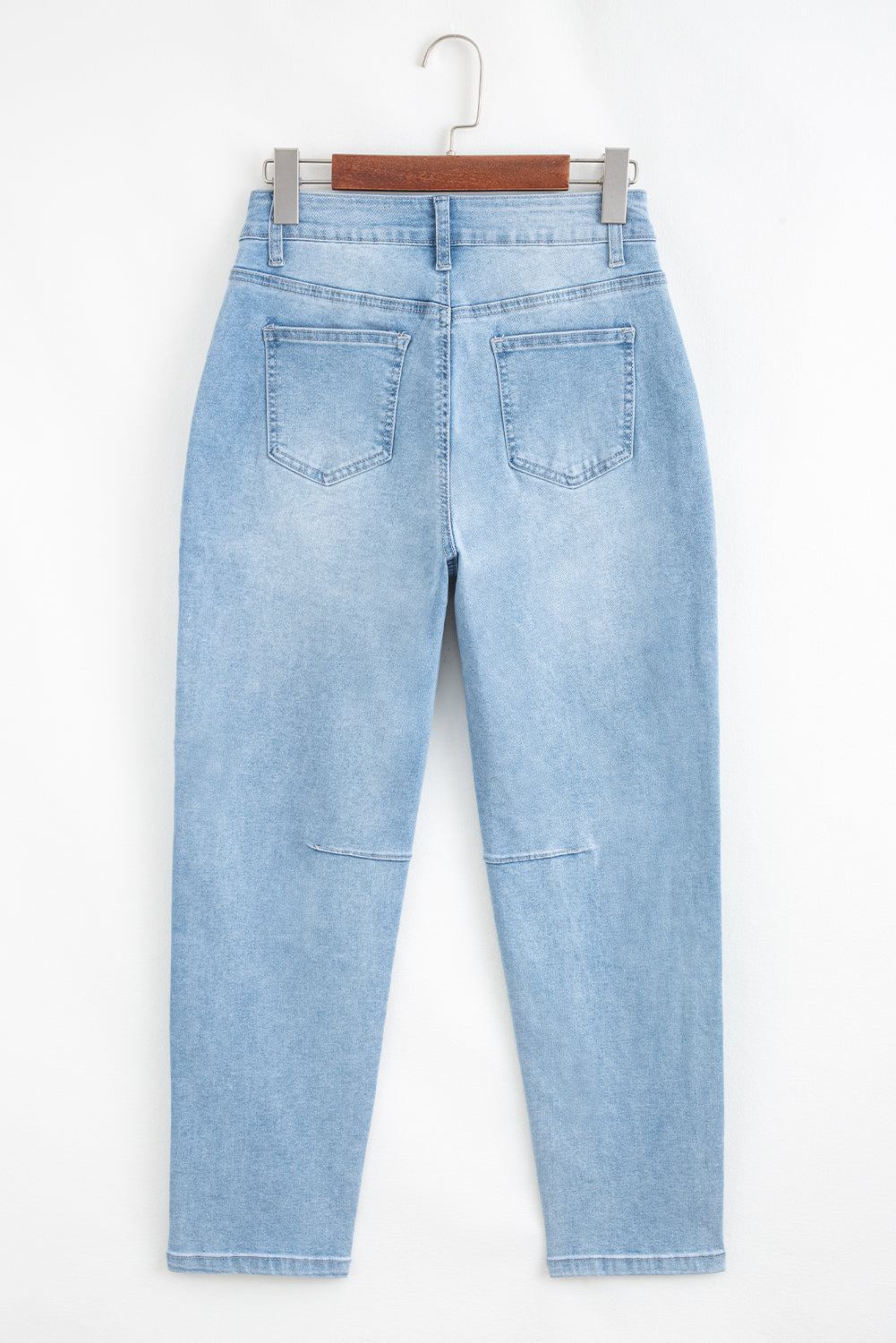High Rise Barrel Jeans RTS