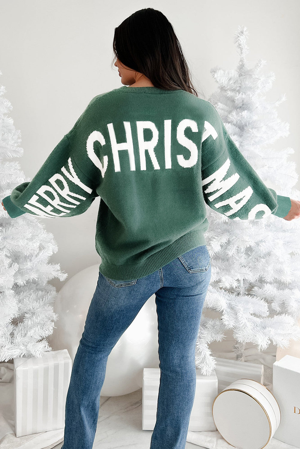 Ho Ho Ho Merry Loose Sweater RTS