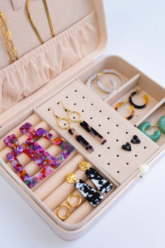 Jewelry Travel Case - Ivory