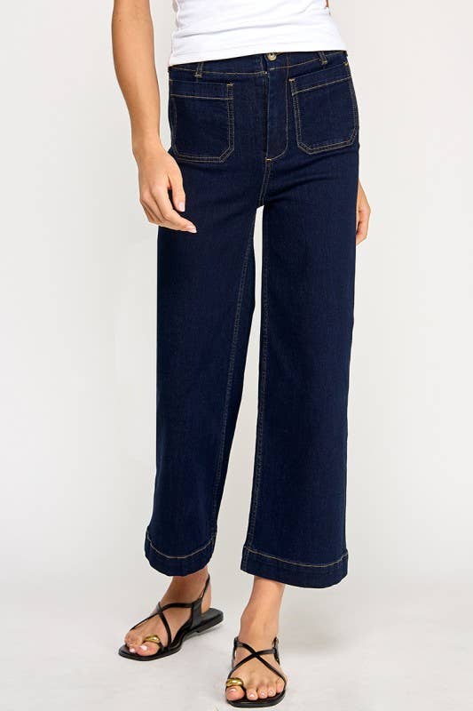 MODERN PATCH CROP JEANS