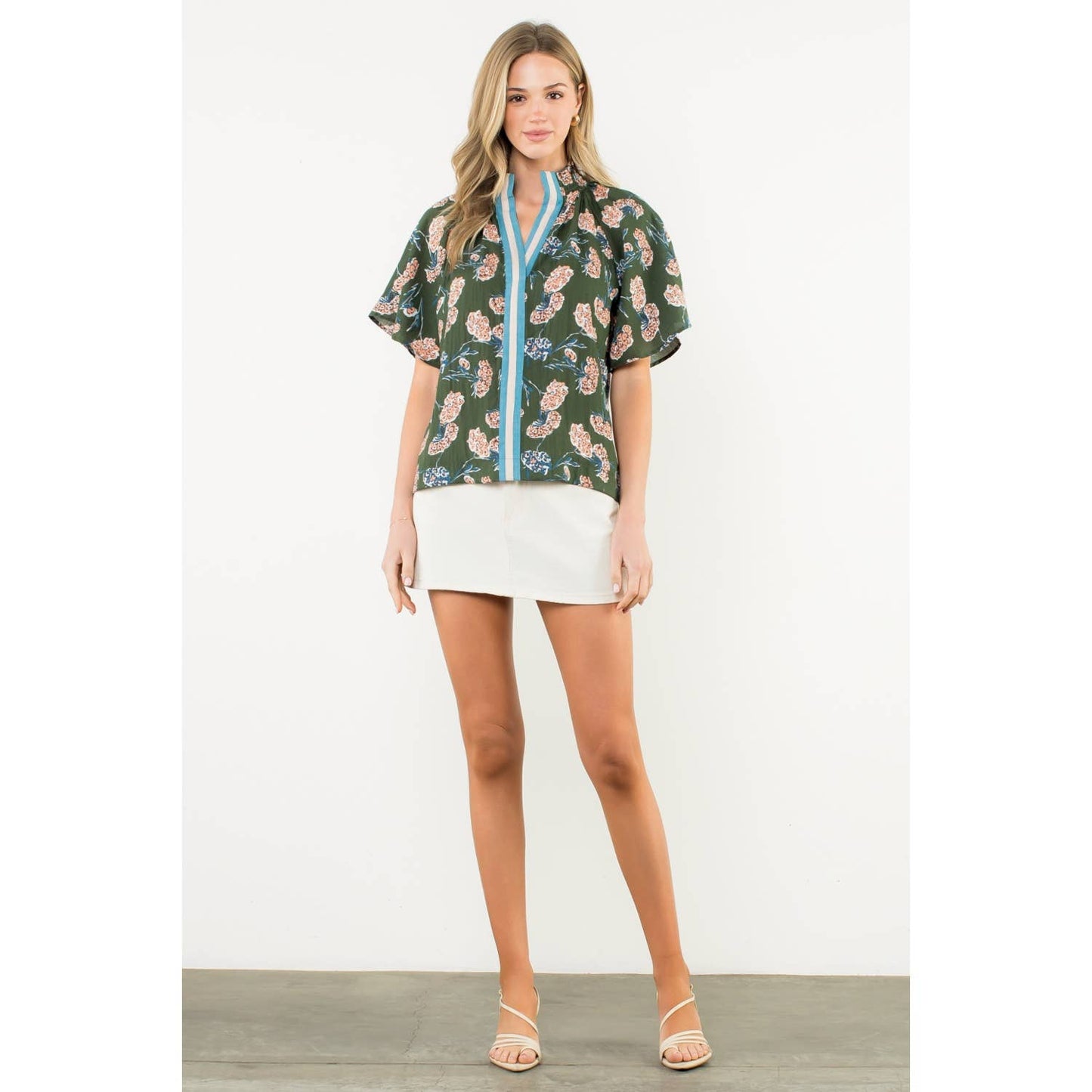 Mariner's Meadow Blouse