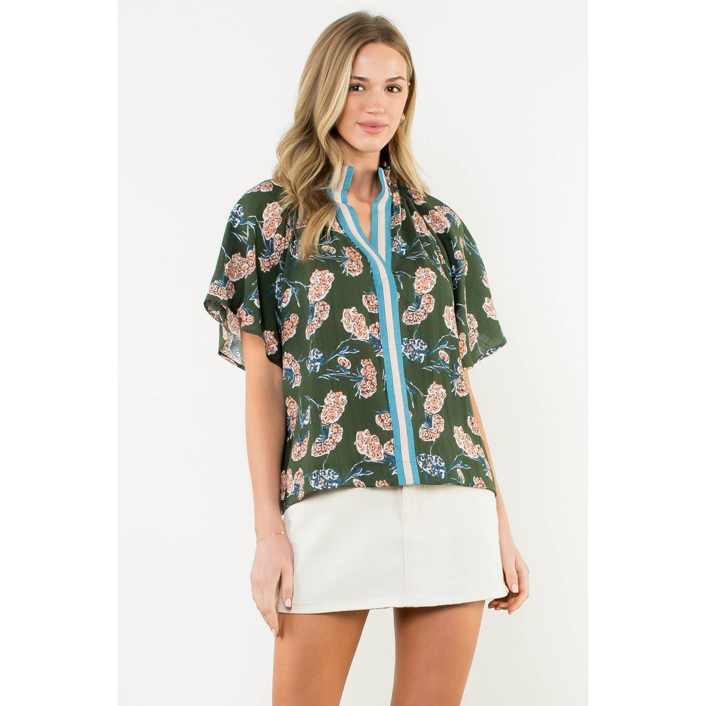 Mariner's Meadow Blouse