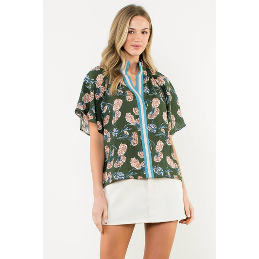 Mariner's Meadow Blouse