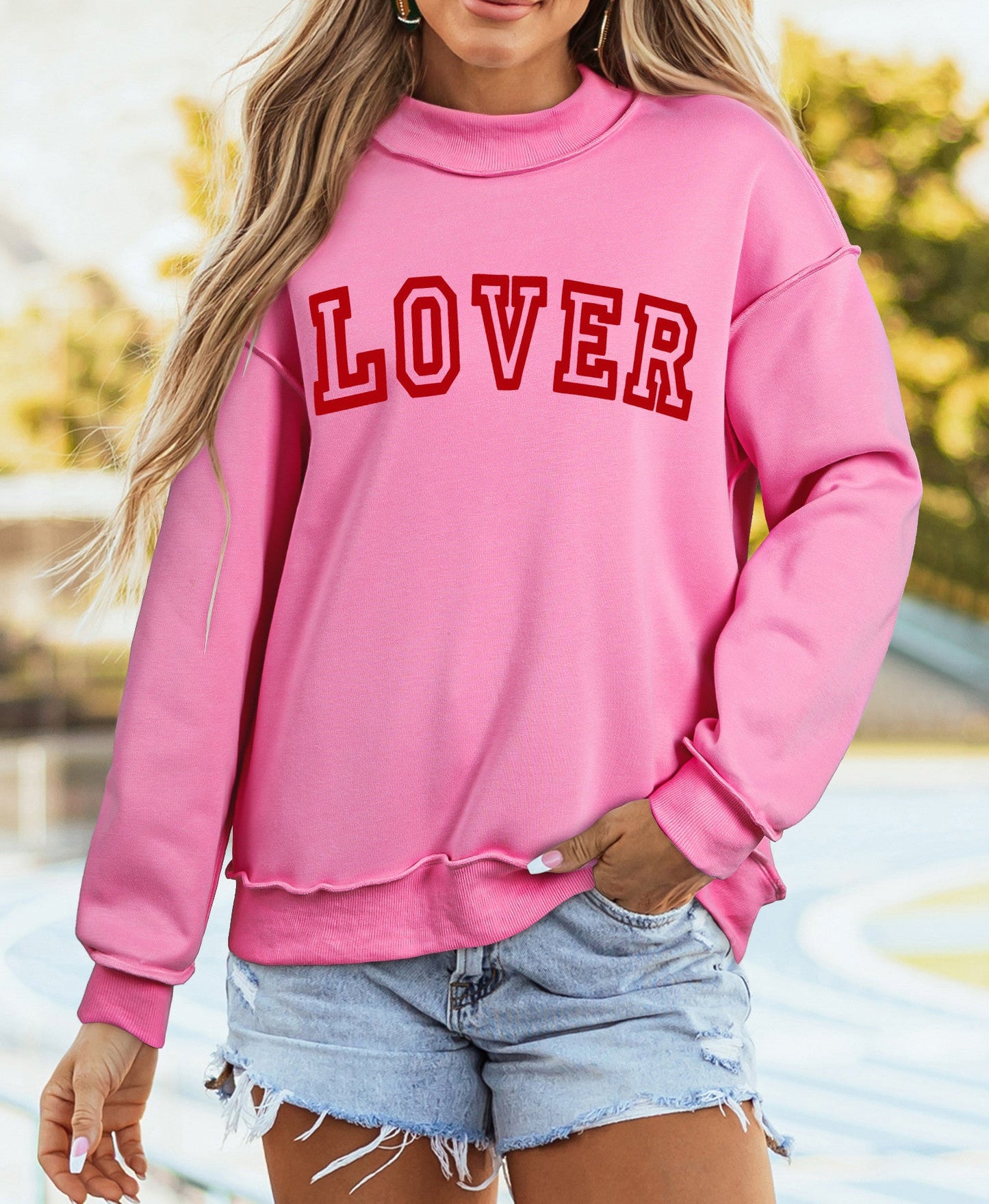 Pink Lover Reversible Mock RTS
