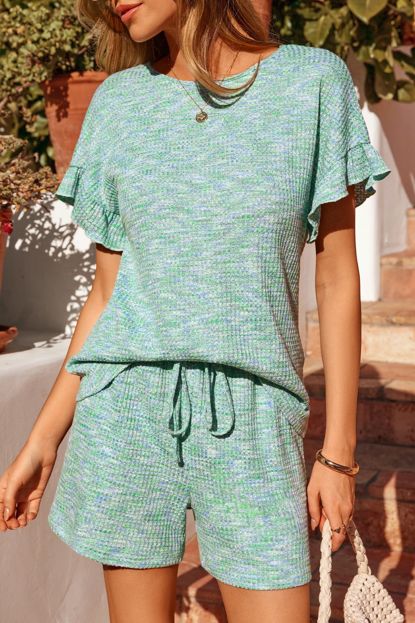 Textured Drawstring Set RTS