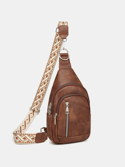 PU Leather Crossbody Bag