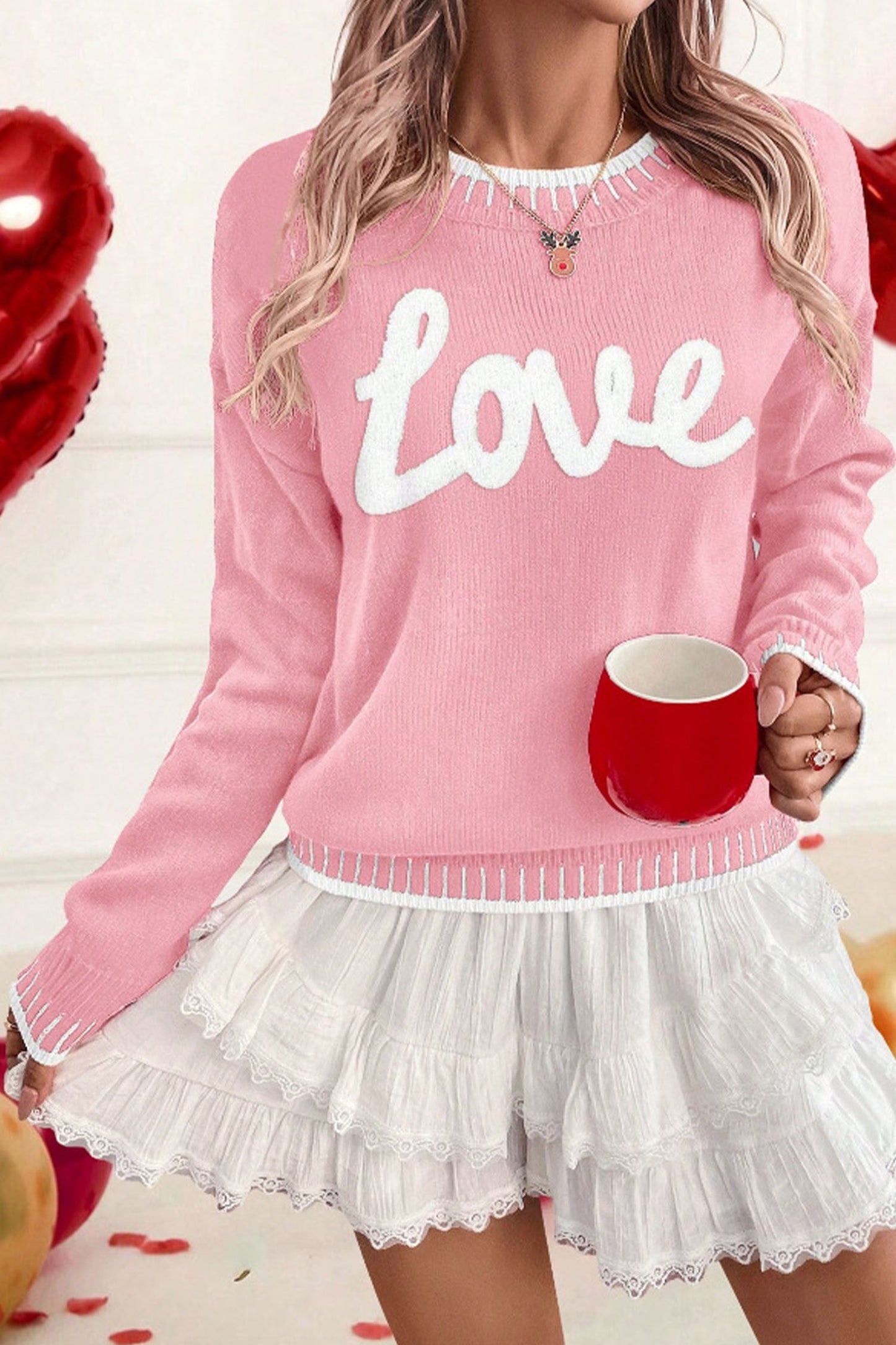 Love Graphic Sweater RTS